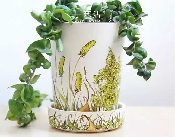 她们把家里的杯碟画成画 将每一天都过成诗！ -  www.shouyihuo.com