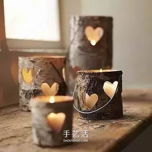 一截破木头捡回家 简单DIY改造让家美翻！ -  www.shouyihuo.com