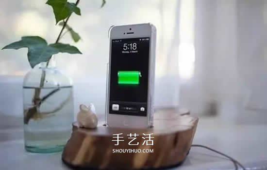 一截破木头捡回家 简单DIY改造让家美翻！ -  www.shouyihuo.com