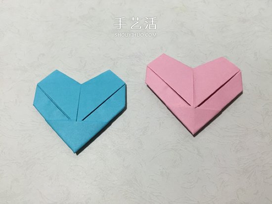 简单的手工爱心折纸图解步骤 呈现简洁线条美！ -  www.shouyihuo.com