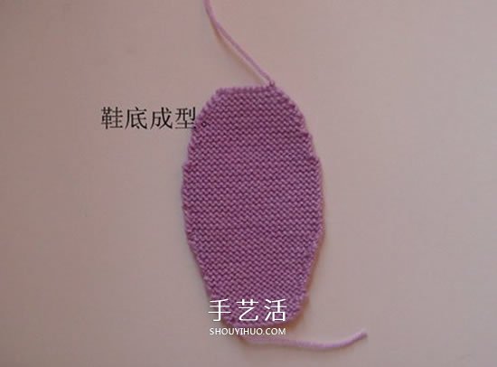高鞋筒宝宝鞋子的织法 棒针编织婴儿保暖毛线鞋 -  www.shouyihuo.com