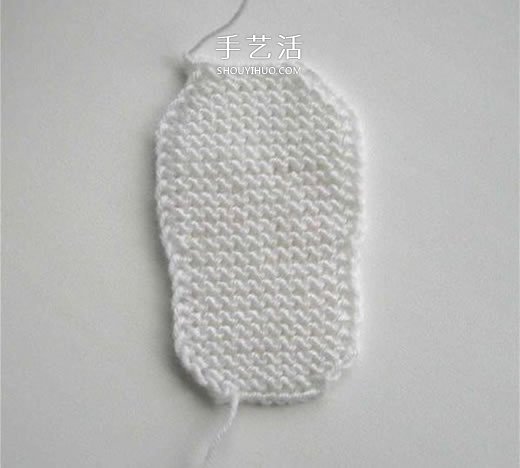 女宝宝保暖毛线鞋编织图解 带扣带和花朵装饰 -  www.shouyihuo.com