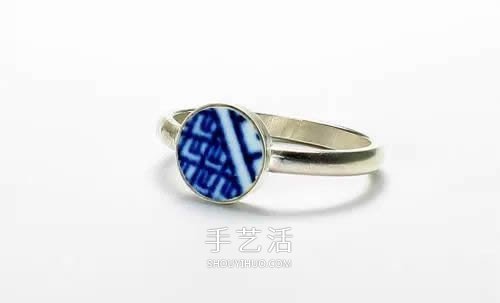 精美陶瓷盘掉地上 那就把它做成唯一的首饰吧！ -  www.shouyihuo.com