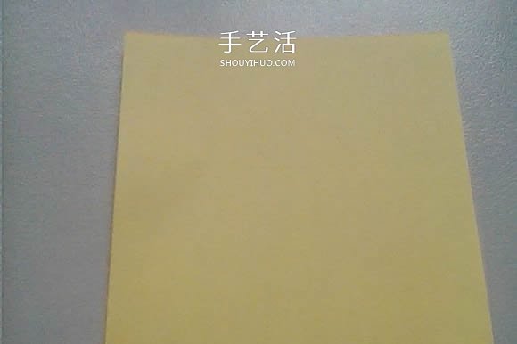 婚礼上的用花 立体百合的折纸方法图解过程 -  www.shouyihuo.com