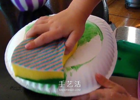 植树节手工小制作 用纸盘做一个立体的大树 -  www.shouyihuo.com