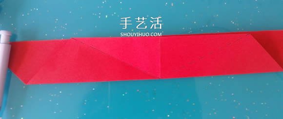 自带翅膀会飞的心 手工折爱心翅膀的折法图解 -  www.shouyihuo.com