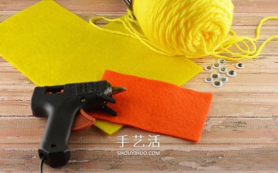 可爱还不用照顾！用毛线制作小鸡玩偶的方法 -  www.shouyihuo.com