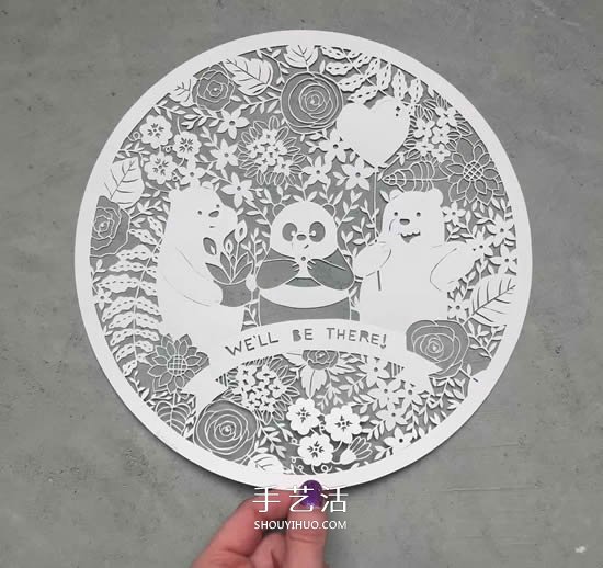 大师级平面纸雕作品大全 让A4纸价值翻万倍！ -  www.shouyihuo.com