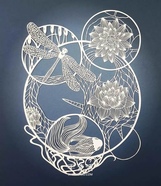 大师级平面纸雕作品大全 让A4纸价值翻万倍！ -  www.shouyihuo.com