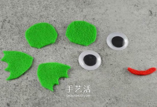 毛线小青蛙手工制作 幼儿做毛线球青蛙的方法 -  www.shouyihuo.com