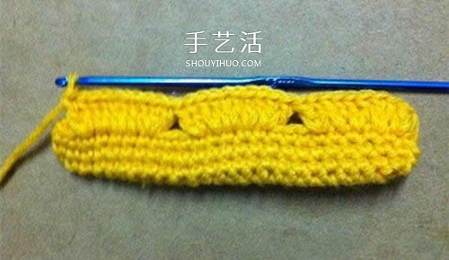 镂空毛线收纳包怎么编织 钩针包包的编法图解 -  www.shouyihuo.com