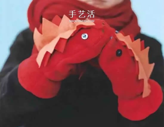 手套、袜子改造手偶 自制布玩具可以这么简单 -  www.shouyihuo.com