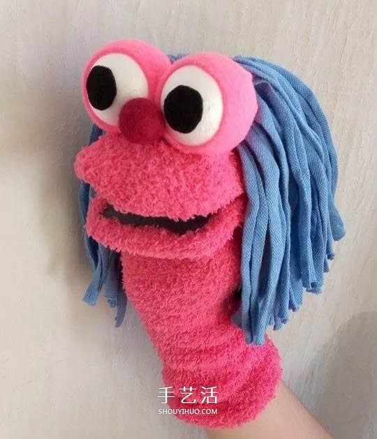 手套、袜子改造手偶 自制布玩具可以这么简单 -  www.shouyihuo.com