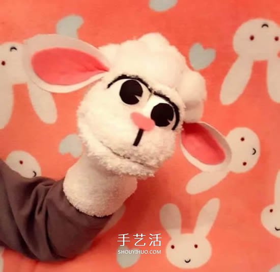 手套、袜子改造手偶 自制布玩具可以这么简单 -  www.shouyihuo.com