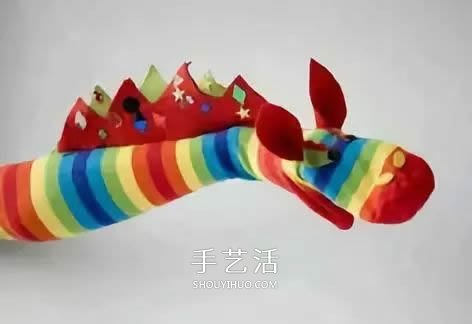 手套、袜子改造手偶 自制布玩具可以这么简单 -  www.shouyihuo.com