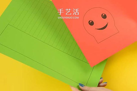 幼儿手工毛毛虫做法 卡纸制作毛毛虫简单教程 -  www.shouyihuo.com