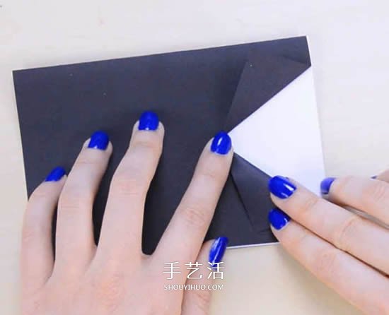 有趣的父亲节卡片DIY制作 穿黑西装打领结！ -  www.shouyihuo.com