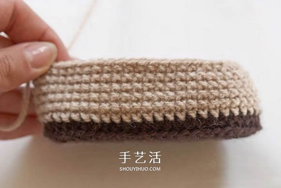 UGG风格宝宝鞋编织方法 钩针编织保暖婴儿鞋 -  www.shouyihuo.com