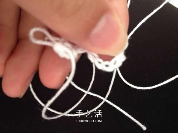 毛线收纳篮怎么编织 钩针编织圆形收纳筐图解 -  www.shouyihuo.com