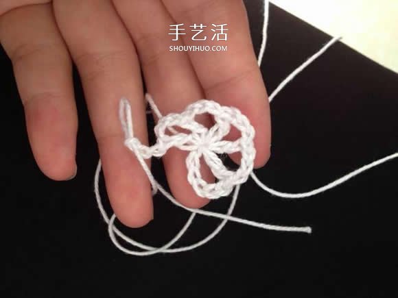 毛线收纳篮怎么编织 钩针编织圆形收纳筐图解 -  www.shouyihuo.com