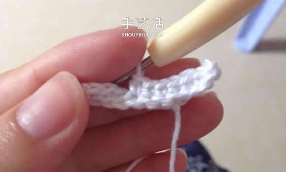 毛线收纳篮怎么编织 钩针编织圆形收纳筐图解 -  www.shouyihuo.com