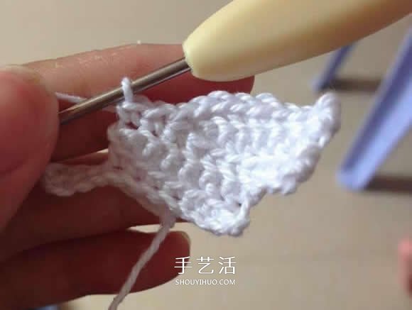 毛线收纳篮怎么编织 钩针编织圆形收纳筐图解 -  www.shouyihuo.com