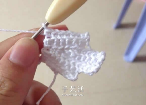 毛线收纳篮怎么编织 钩针编织圆形收纳筐图解 -  www.shouyihuo.com
