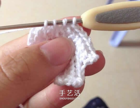 毛线收纳篮怎么编织 钩针编织圆形收纳筐图解 -  www.shouyihuo.com