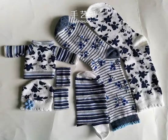 简单用袜子做娃娃衣服 除了穿还有这些用途！ -  www.shouyihuo.com
