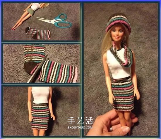 简单用袜子做娃娃衣服 除了穿还有这些用途！ -  www.shouyihuo.com
