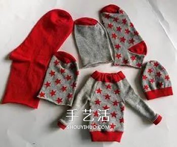 简单用袜子做娃娃衣服 除了穿还有这些用途！ -  www.shouyihuo.com