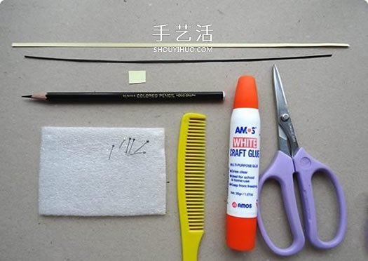 手工衍纸蜜蜂教程图解 怎么用衍纸制作小蜜蜂 -  www.shouyihuo.com