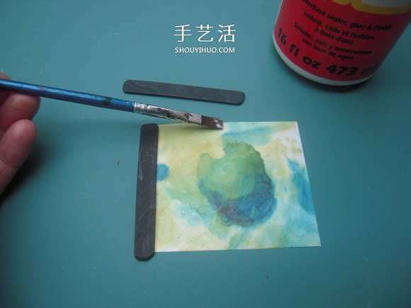 手工立方体灯笼的做法 雪糕棍制作灯笼的教程 -  www.shouyihuo.com