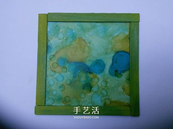 手工立方体灯笼的做法 雪糕棍制作灯笼的教程 -  www.shouyihuo.com