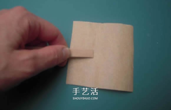 手工立方体灯笼的做法 雪糕棍制作灯笼的教程 -  www.shouyihuo.com