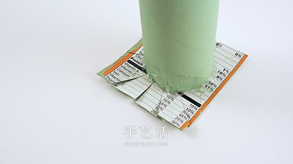 废物利用手工制作自由女神像和火炬的方法 -  www.shouyihuo.com