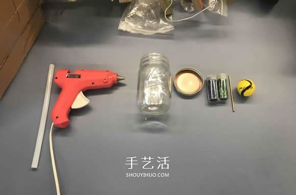 玻璃罐废物利用手工制作装饰品礼物的方法 -  www.shouyihuo.com