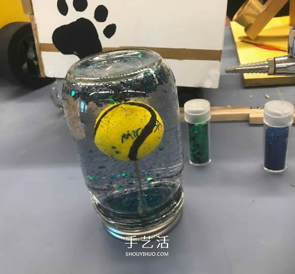 玻璃罐废物利用手工制作装饰品礼物的方法 -  www.shouyihuo.com