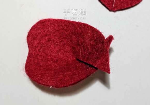 超多毛毡布花的制作方法 DIY美丽的花环头饰 -  www.shouyihuo.com