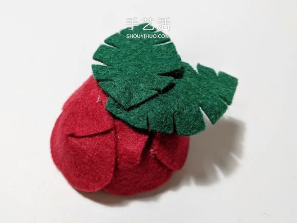 超多毛毡布花的制作方法 DIY美丽的花环头饰 -  www.shouyihuo.com