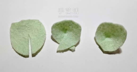 超多毛毡布花的制作方法 DIY美丽的花环头饰 -  www.shouyihuo.com