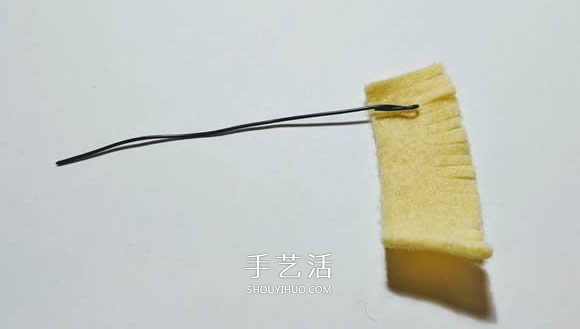超多毛毡布花的制作方法 DIY美丽的花环头饰 -  www.shouyihuo.com