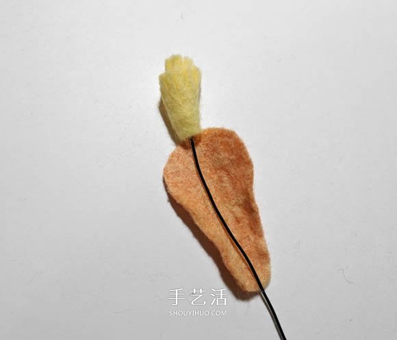 超多毛毡布花的制作方法 DIY美丽的花环头饰 -  www.shouyihuo.com