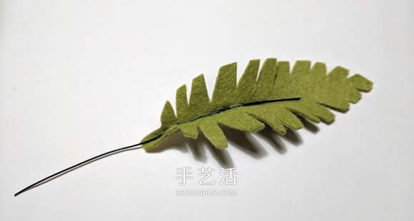 超多毛毡布花的制作方法 DIY美丽的花环头饰 -  www.shouyihuo.com