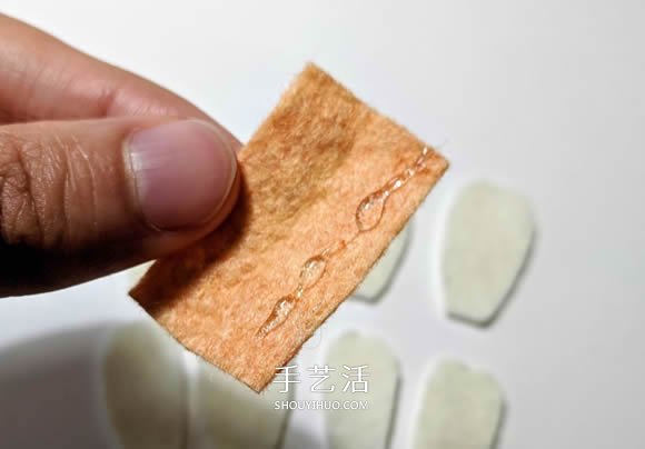 超多毛毡布花的制作方法 DIY美丽的花环头饰 -  www.shouyihuo.com