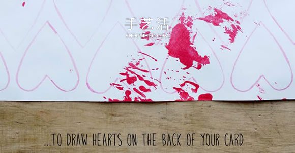 代表爱和感恩！简单又漂亮卡纸爱心挂饰制作 -  www.shouyihuo.com