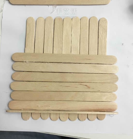 200根雪糕棍手工制作漂亮拱桥灯罩的方法教程 -  www.shouyihuo.com