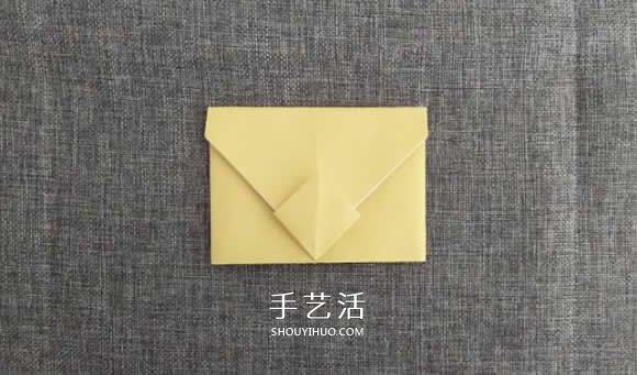 简单又可爱小动物信封的折法步骤图集 -  www.shouyihuo.com