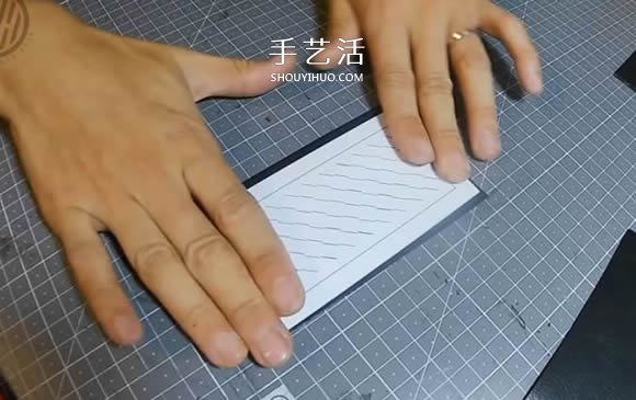 自制皮革编织卡包的制作方法 时尚男款！ -  www.shouyihuo.com