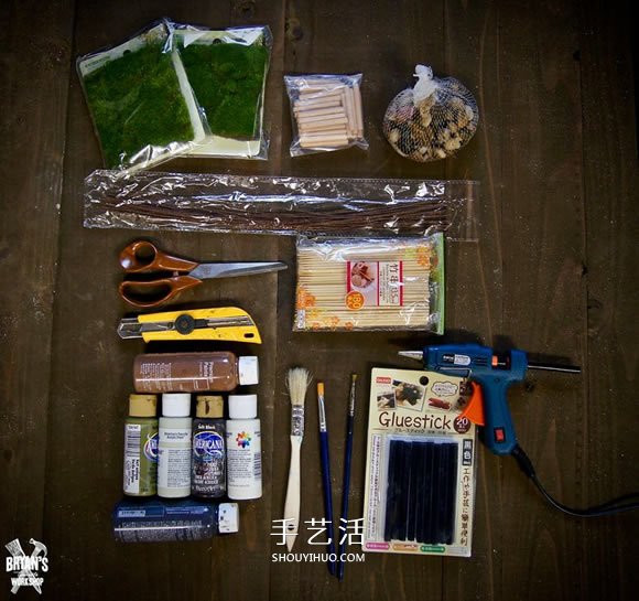 自制万圣节鬼屋模型的教程 华丽又逼真！ -  www.shouyihuo.com